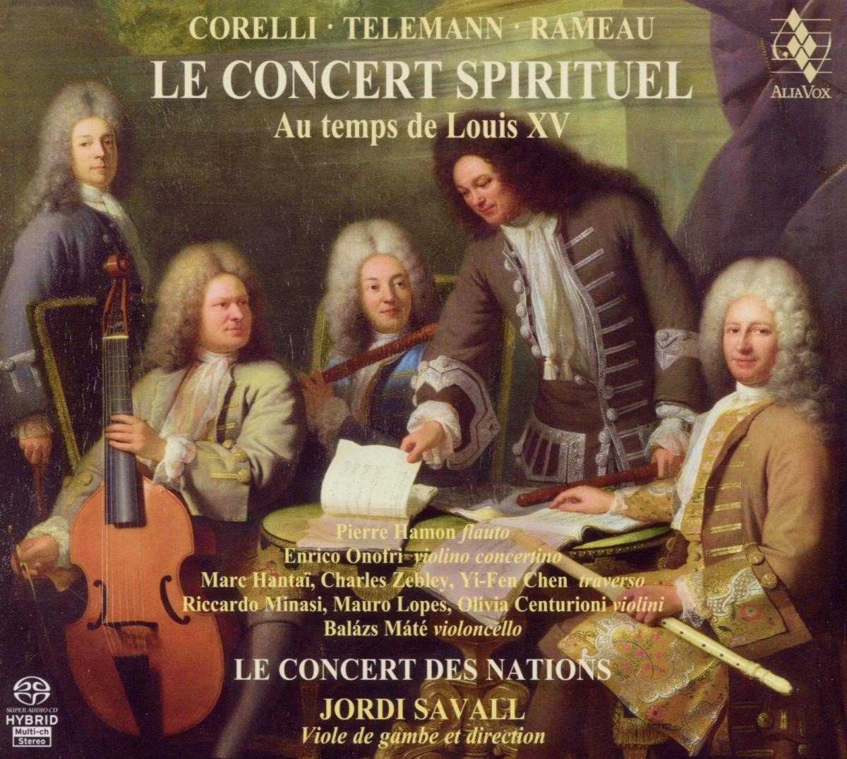 Le Concert Des Nations - Le Concert Spirituel (CD) - le Concert Des Nations