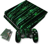 PS4 skin Matrix + 2 controller stickers - Foxx Decals