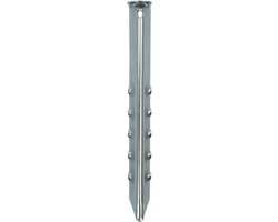 ProPlus Geribbelde stalen tentharing - 30 cm - ideaal voor zachte bodems van ProPlus — afbeelding 5