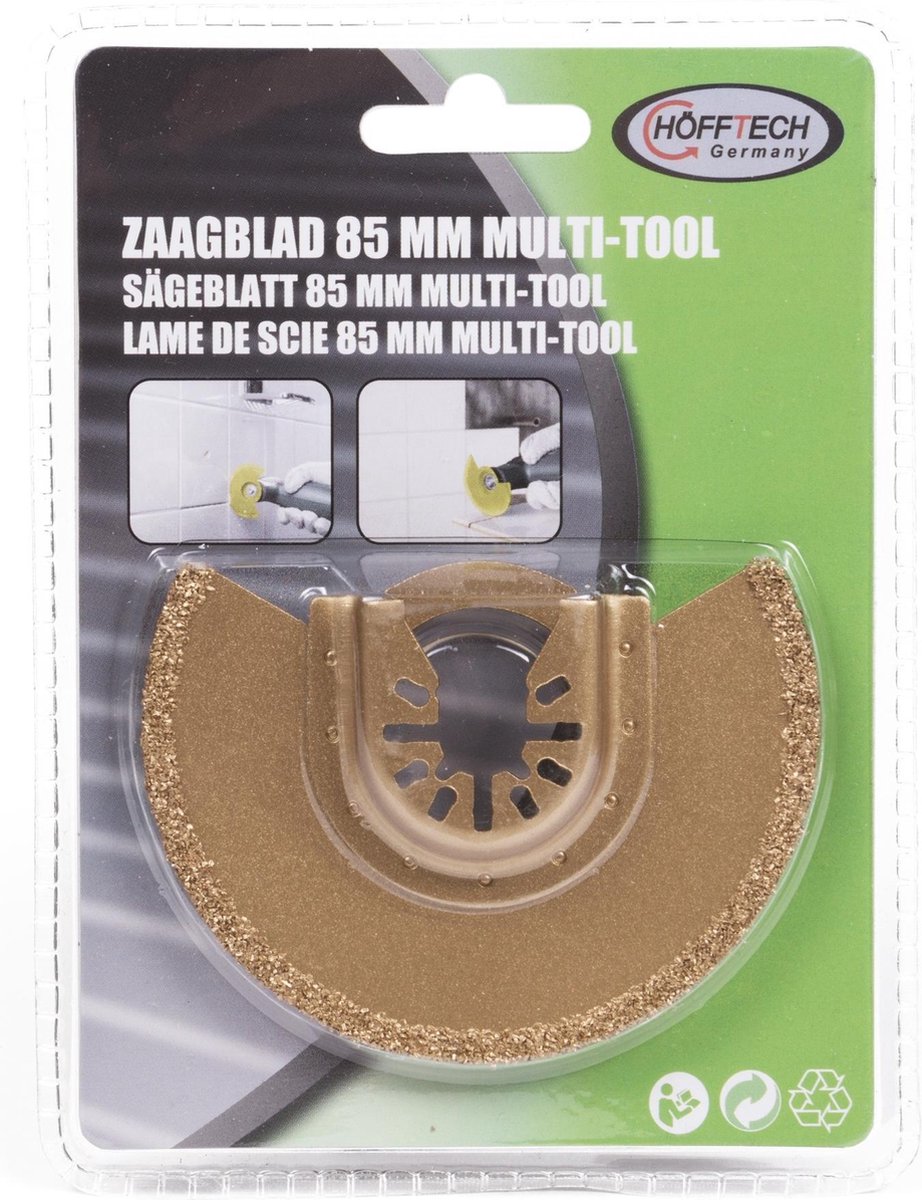 Certificaat Melodieus Versterker Zaagblad 85 mm Multi-Tool voor steen en tegels | bol.com