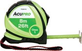 Acupro Rolmaat - Rolbandmaat - 8 meter x 25 mm.