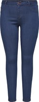 ONLY CARMAKOMA CARTHUNDER PUSH UP REG SK JEANS DNMNOOS Dames Jeans - Maat 42