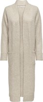ONLY ONLNATALI L/S OPEN MAXI CARDIGAN KNT Dames Vest  - Maat XL