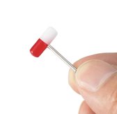 Bijoux by Ive - Tongpiercing - Capsule - Rood / Wit