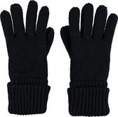 Sarlini | Unisex gevoerde gebreide handschoenen | Zwart