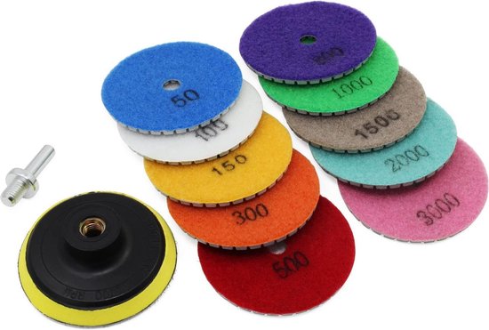 Disque de ponçage velcro grain 1500 ou 3000