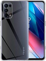 Oppo Reno 5 hoesje shock proof case transparant hoesjes cover hoes