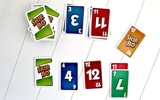 Thumbnail van een extra afbeelding van het spel Skip Bo Kaartspel 2-Pack - Het Spannende Kaartspel voor de hele Familie - Duopack Skipbo - Spellenbundel