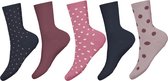 NAME IT NKFVILDE 5P SOCK T3 Meisjes Sokken - Maat 37/39