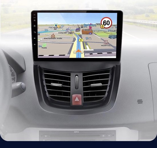 CarPlay Peugeot 207 2006-2015 Système de navigation et multimédia