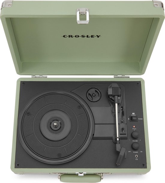 Crosley Cruiser Plus Platenspeler Met Bluetooth In/Uit - Mint — afbeelding 3
