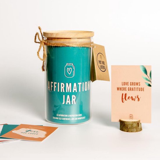 Affirmation Jar - 52 affirmaties en inspiratie voor meer zel ... - cover