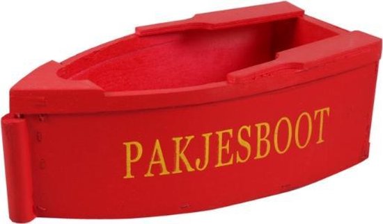 Foto: Houten pakjesboot