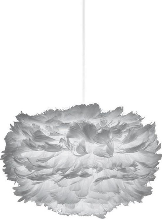 Umage Eos Mini hanglamp light grey - met koordset wit - Ø 35 cm
