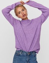 Vero Moda VMKATIE LS O-NECK BLOUSE - Hyacinth Pink