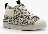 Groot leren babyschoenen met luipaardprint - Wit - Maat 20 - Echt leer - Uitneembare zool