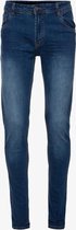 Unsigned comfort stretch fit heren jeans lengte 34 - Blauw - Maat 33/34