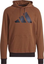 adidas Originals M Fi Hood Sweat Mannen Kastanje Heer