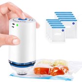 Kitchelier Vacumeermachine - Met Vacuumzakken - Vacuumpomp - Vacuum Sealer - Eten Vers en Luchtdicht Bewaren