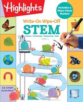 Highlights Write-On Wipe-Off Fun to Learn Activity Books- Write-On Wipe-Off STEM