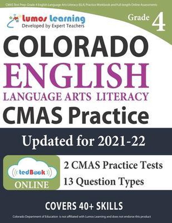 Cmas by Lumos Learning- CMAS Test Prep - cover