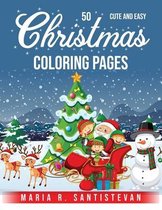 50 Cute and Easy Christmas Coloring Pages