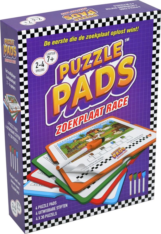 Afbeelding van het spel PuzzlePads - Zoekplaat race - Bordspel