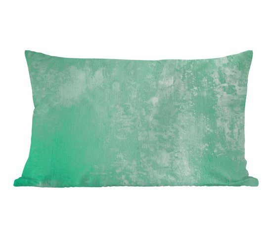 Sierkussens - Kussen - Textuur van een groene muur - 50x30 cm - Kussen van  katoen | bol.com