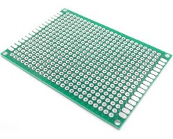 OTRONIC® Experimenteer Prototyping Printplaat 7x9cm groen