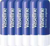 Vaseline - Lippenstift - Original - 6 x 4.8G - Voordeelverpakking