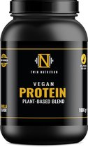 Twin Nutrition® Vegan Protein - Vegan Proteine Poeder - Biologische Eiwit blend - 900 gram (30 Shakes)