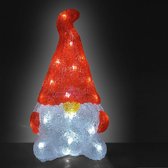 Gnome acrylique LED , Décorations de Noël, Ambiance de Noël, Décoration de Noël