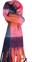 sjaal -dik geruit - verschillende kleuren