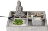 Boeddha Zen Tuin - Zen Garden Set - 4 vakken