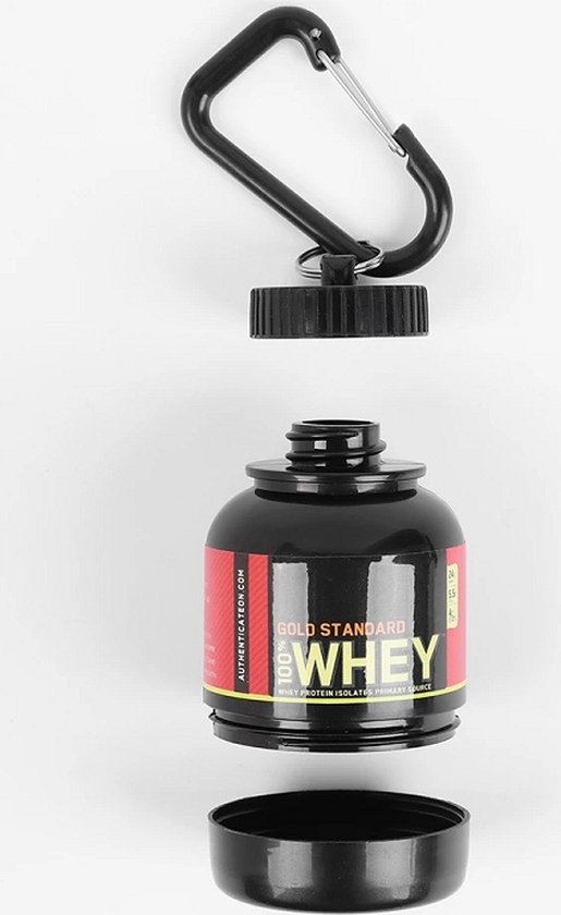 Whey keychain - Draagbare Whey houder - Whey Isolaat - Eitwitten