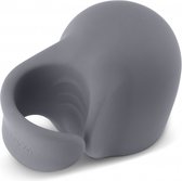 Penis Play Silicone Attachment - Grey - Massager & Wands
