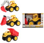 Toi Toys Constructie truck 20 cm (1 stuk) assorti