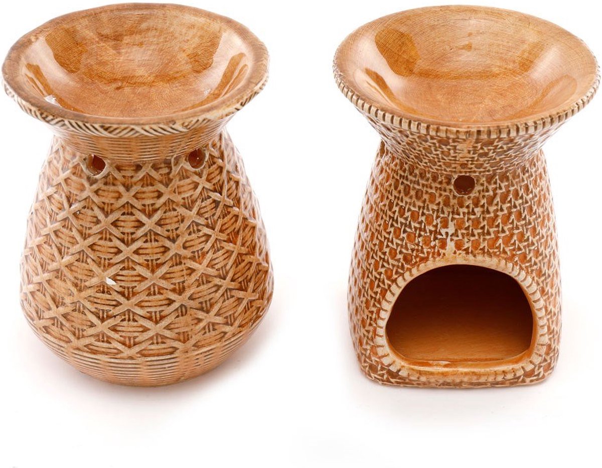 Something Different Oliebrander 10.5cm Rattan Design