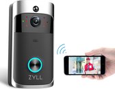 ZYLL Video Deurbel PRO™ Slimme Deurbel - Draadloze Video Deurbel - WiFi - 720P Camera - Deurbel Met Camera - Nachtvisie - Bewegingsdetectie - Cloud Opslag - Waterdicht