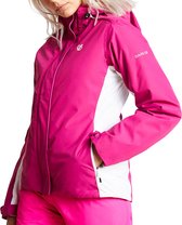 Dare 2b Wintersportjas - Maat 38  - Vrouwen - roze/wit