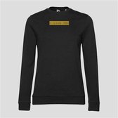 SWEATER GOLD I LIKE YOU BLACK (XL)