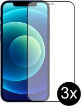 Pure Diamond iPhone 12 Pro Max Screenprotector - Beschermglas iPhone 12 Pro Max Screen Protector Extra Sterk Glas - 3 Stuks