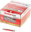 Doos Fischer DUOPOWER 6x50 plugs, met een enkele plug ernaast.