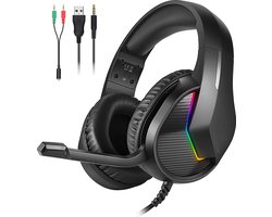 Phreeze Gaming Headset met Microfoon - 7.1 Surround Sound - RGB