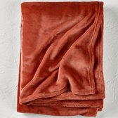 De Witte Lietaer Fleece deken Snuggly - 150 x 200 cm - Caramel