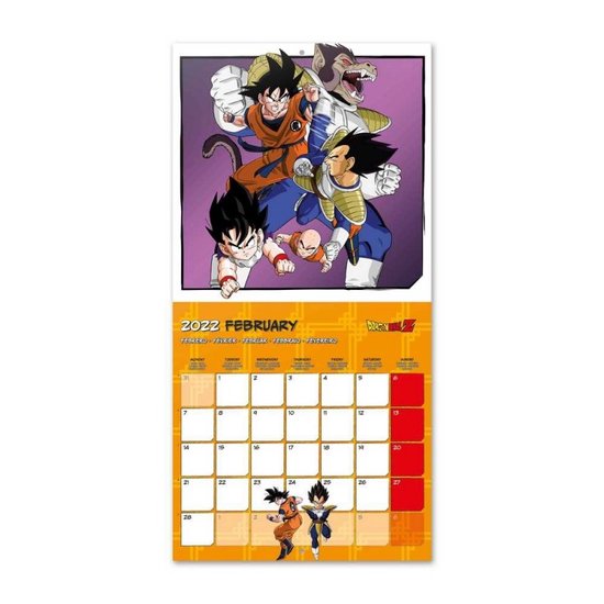 Dragon Ball Kalender 22 Anime Manga Japans 30 X 30 Cm Bol Com