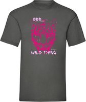 T-shirt Wild Thing pink - Dark grey (L)