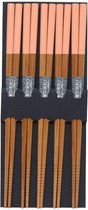 Tokyo Design Studio - Chopstick Set - Roze bovenkant - 5 paar