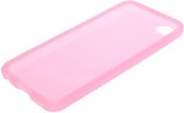 Silicone Bescherm-Hoes Skin Hoesje voor iPod Touch Roze