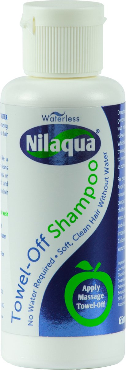 ´Wassen zonder water´ Shampoo - 500 ml - Nilaqua - super handig!